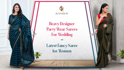 Heavy Designer Party Wear Sarees For Wedding | Latest Fancy Saree for Women