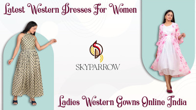 Latest Western Dresses for Women - Ladies Western Gowns Online India