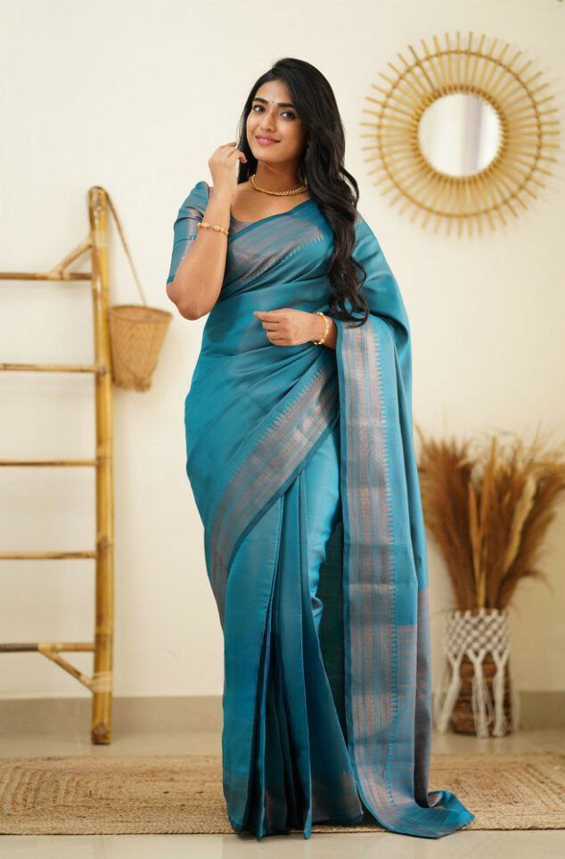 Scrumptious Soft Silk Saree With Prodigal Blouse Piece