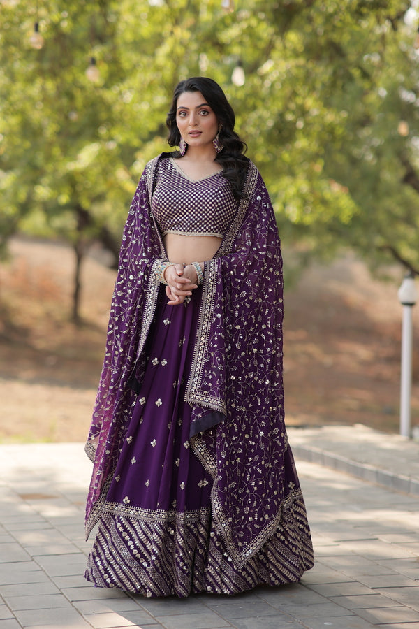 Timeless Beauty Embroidered Lehenga