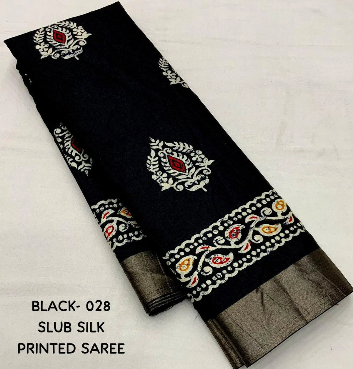black handloom saree