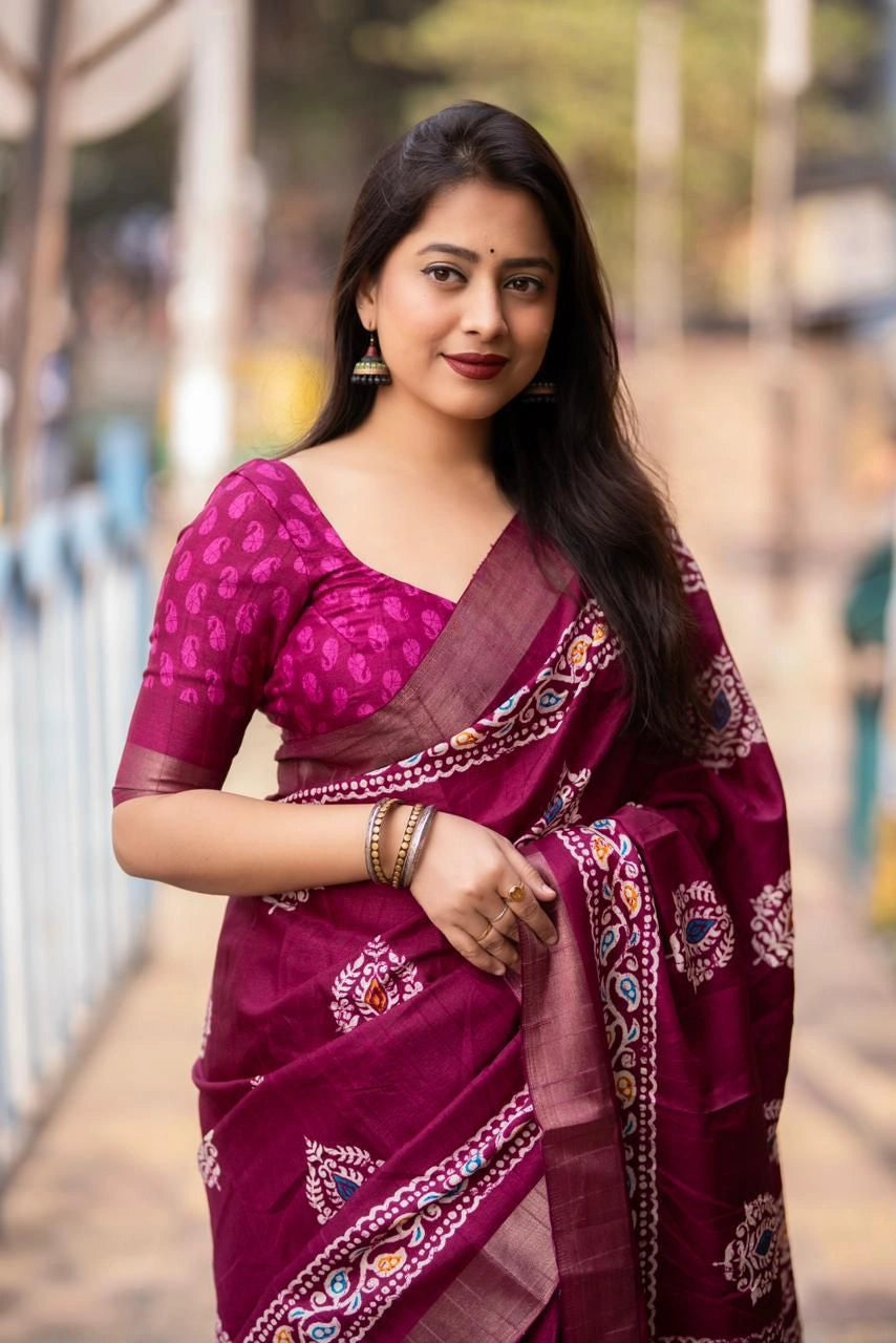 magenta soft silkwear