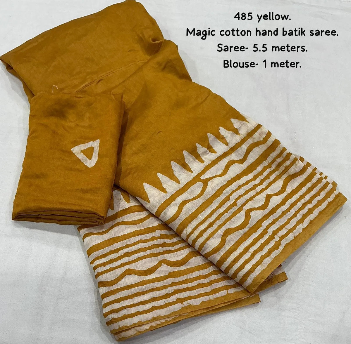 mustard magic saree