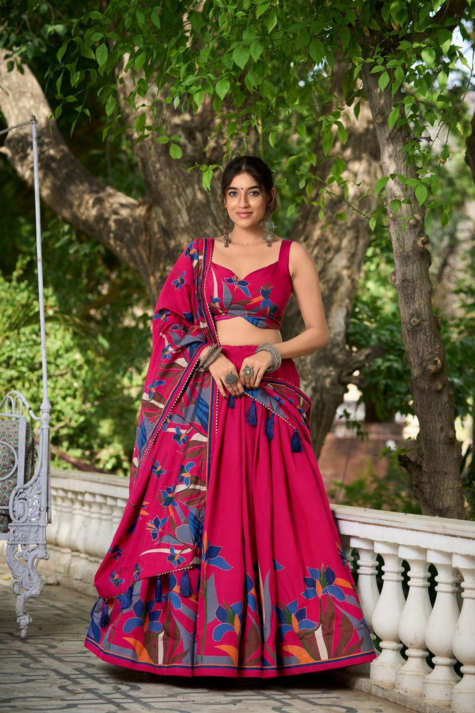 Exquisite Floral Fantasy Lehenga Choli