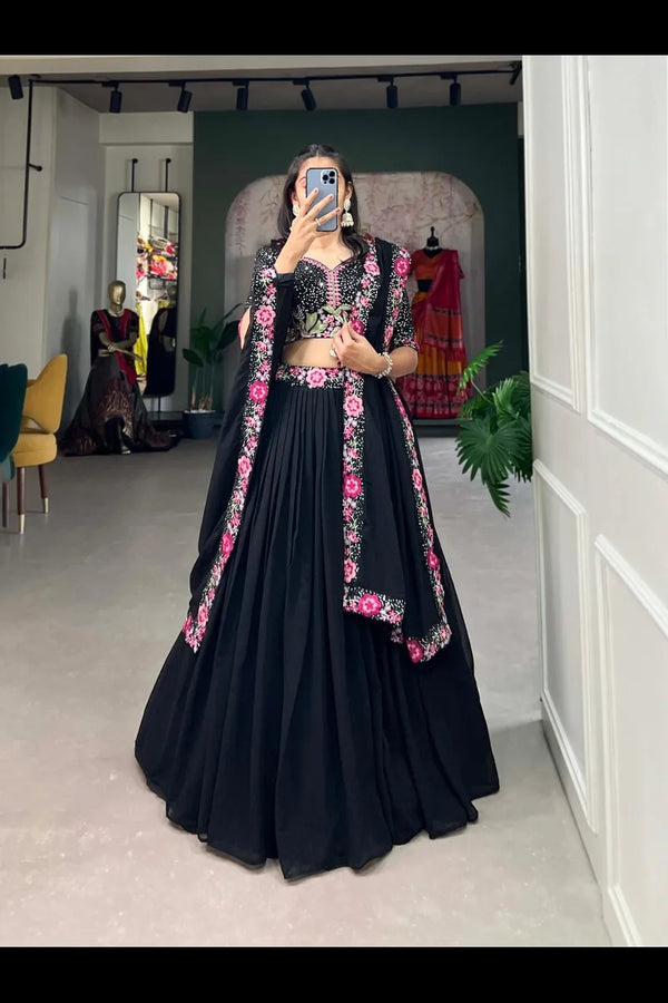 Enchanted Evenings Georgette Lehenga Choli